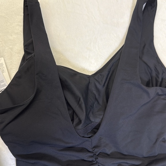 CALIA Women’s Ruched One Piece Swimsuit in Black - Picture 9 of 14